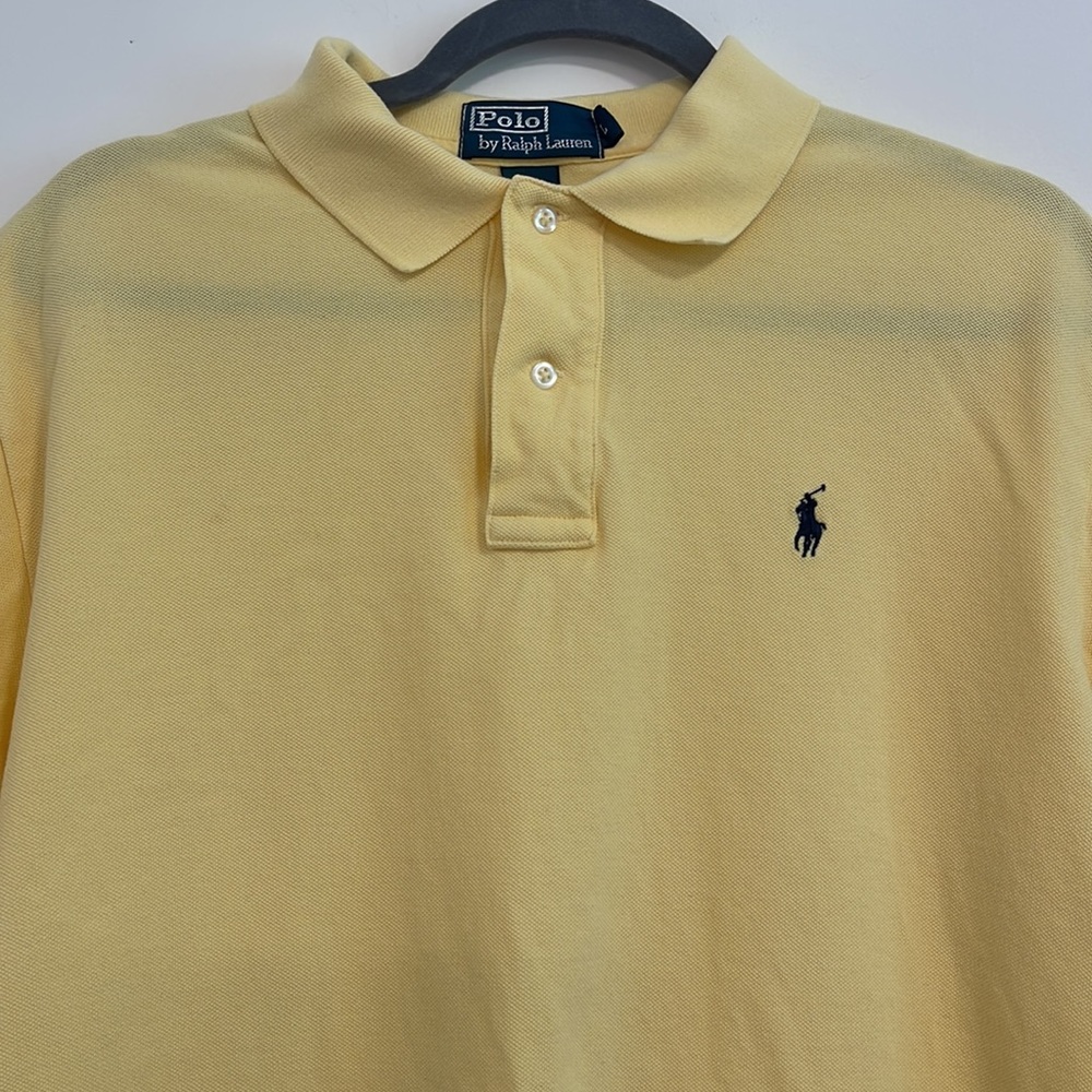 Polo by Ralph Lauren men’s yellow size large polo - Picture 2 of 5